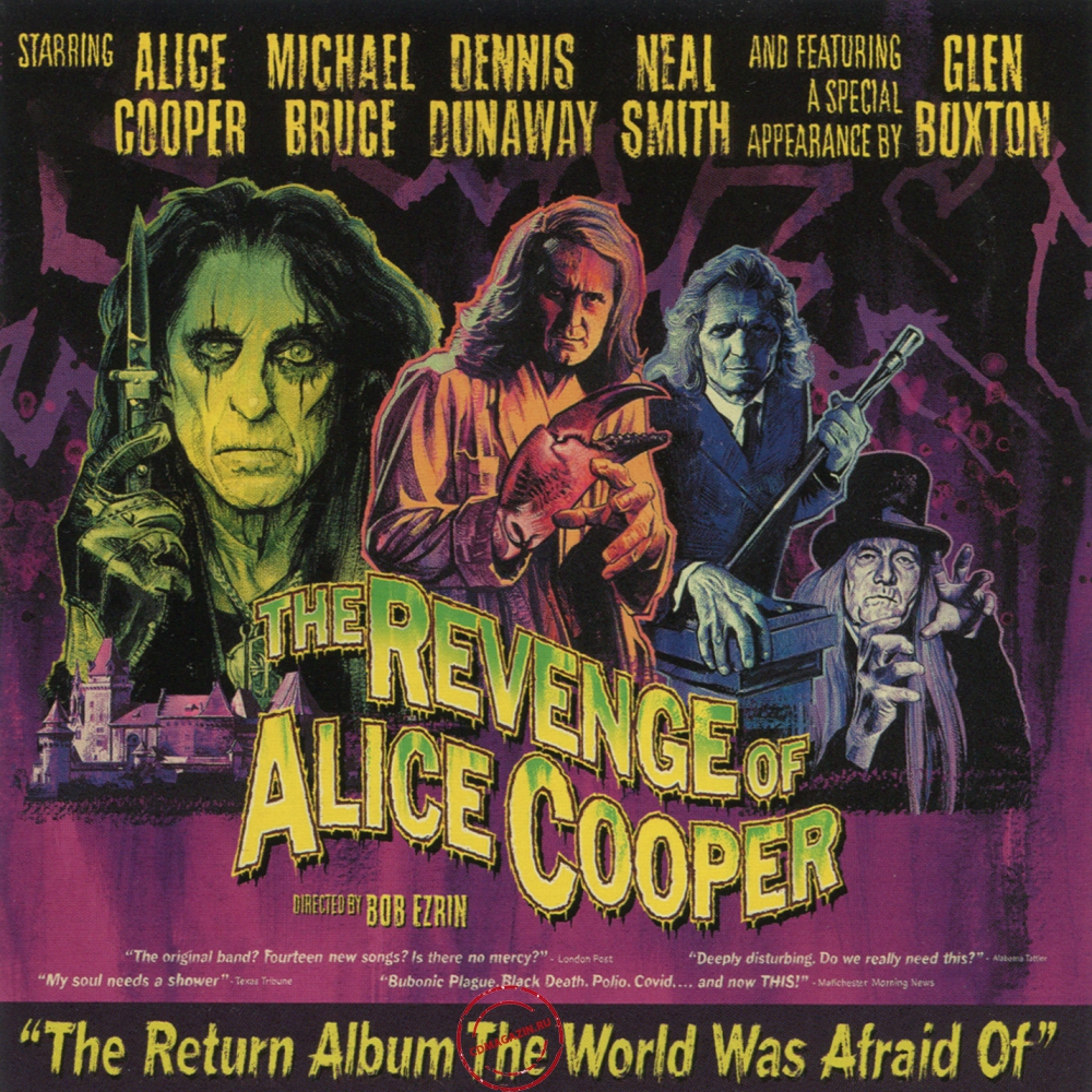 Audio CD: Alice Cooper (2025) The Revenge Of Alice Cooper Audio CD: Alice Cooper (2025) The Revenge Of Alice Cooper