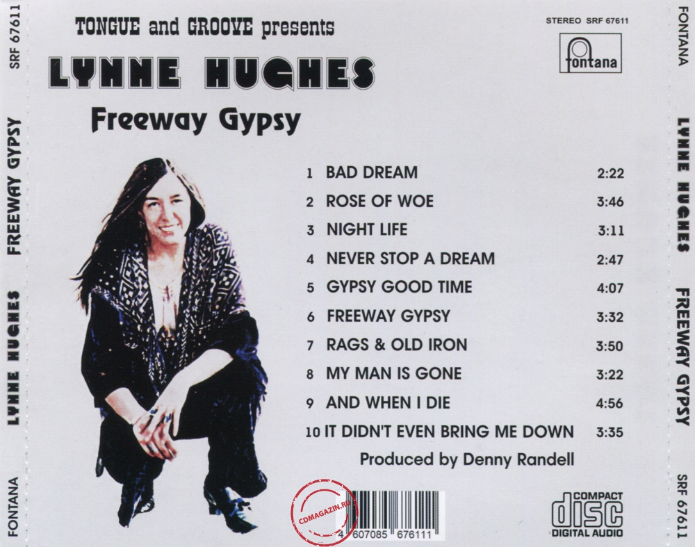 Audio CD: Tongue And Groove (1970) Freeway Gypsy
