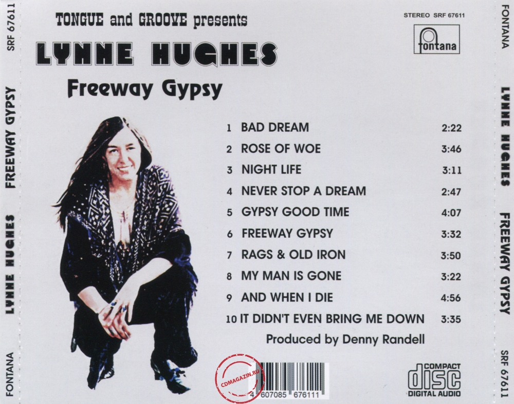 Audio CD: Tongue And Groove (1970) Freeway Gypsy Audio CD: Tongue And Groove (1970) Freeway Gypsy
