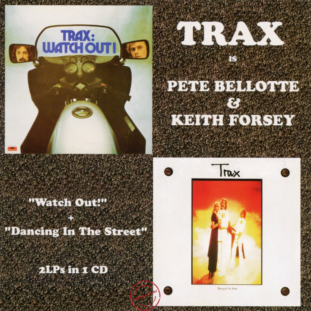 Audio CD: Trax (1977) Watch Out! + Dancing In The Street Audio CD: Trax (1977) Watch Out! + Dancing In The Street