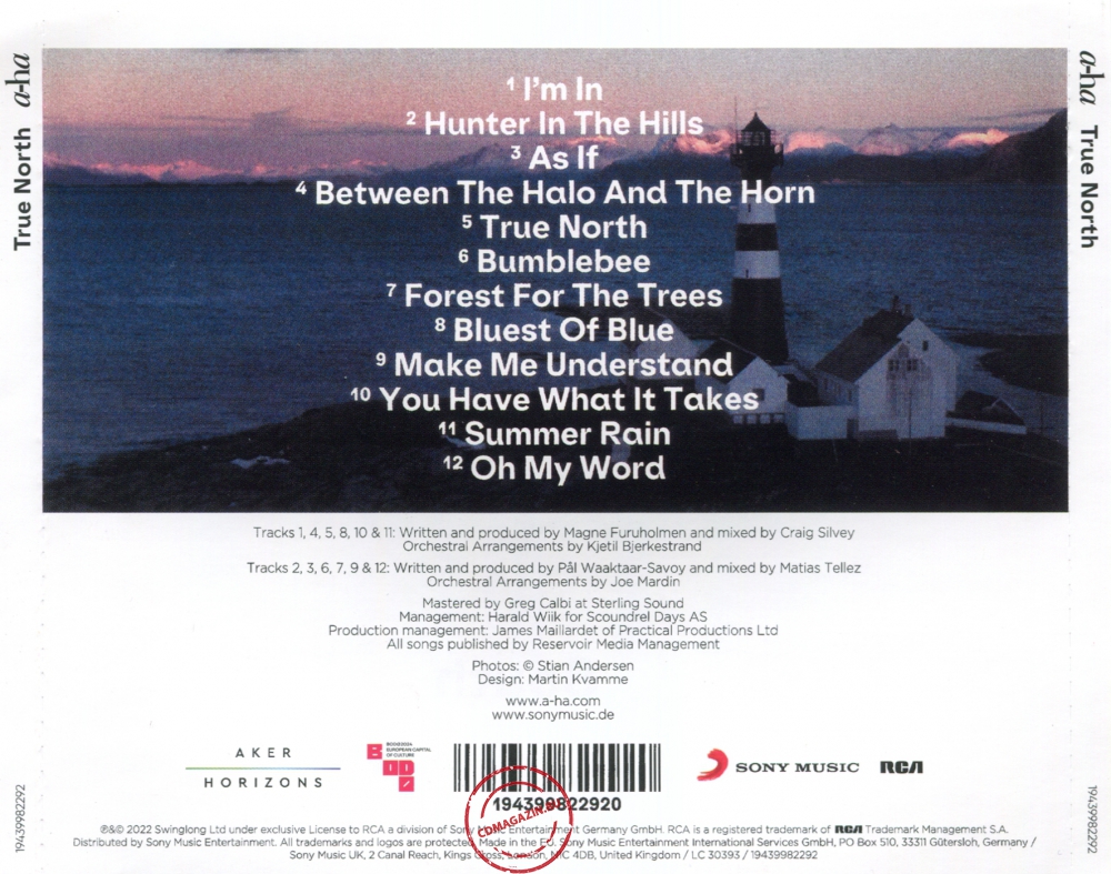 Audio CD: A-ha (2022) True North