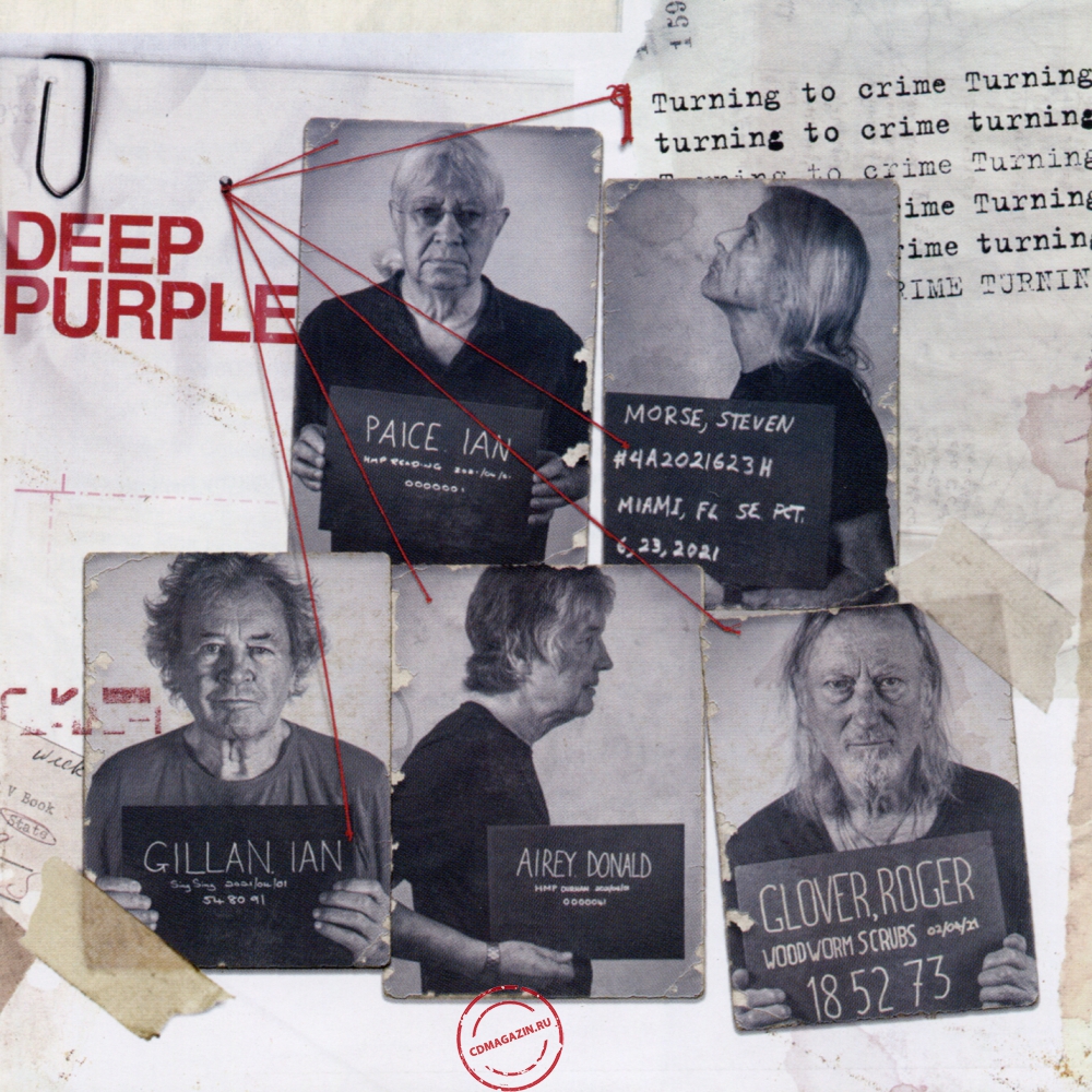 Audio CD: Deep Purple (2021) Turning To Crime
