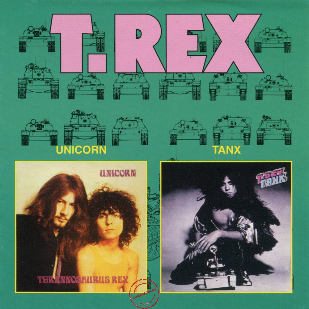 Audio CD: T. Rex (1969) Unicorn + Tanx Audio CD: T. Rex (1969) Unicorn + Tanx