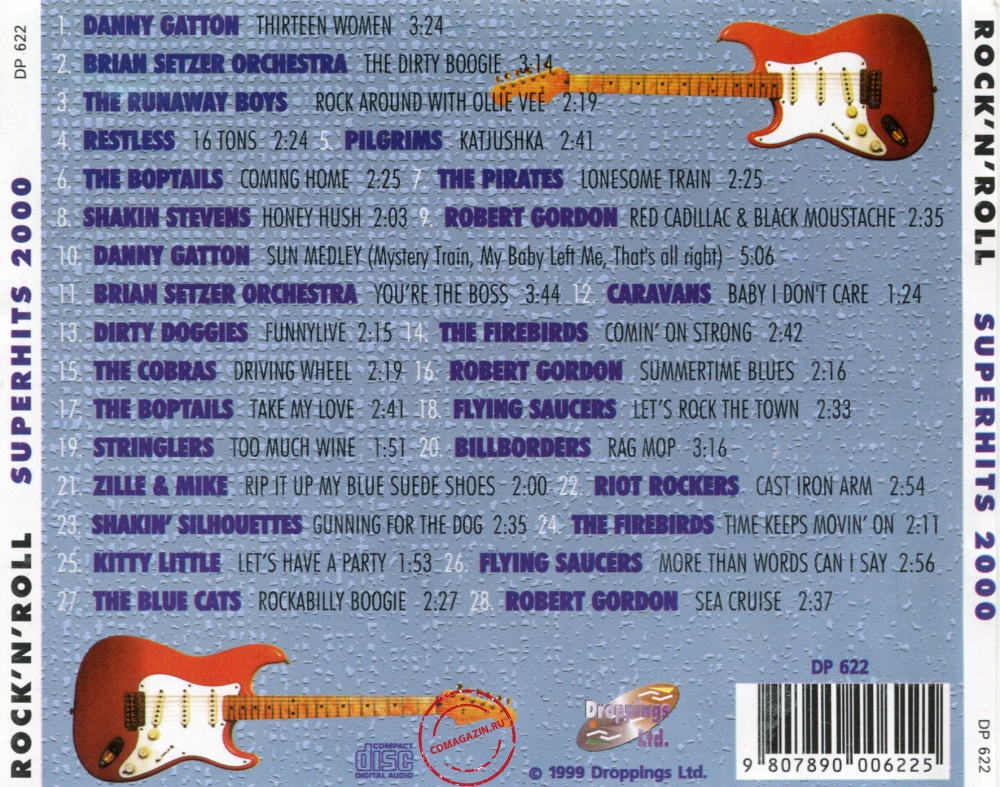 Audio CD: VA Rock'n'Roll (2000) Superhits 2000 Audio CD: VA Rock'n'Roll (2000) Superhits 2000