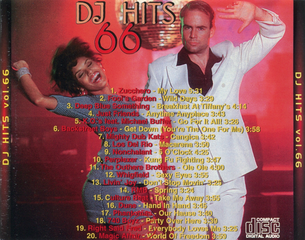 Audio CD: VA DJ Hits (1996) Vol. 66