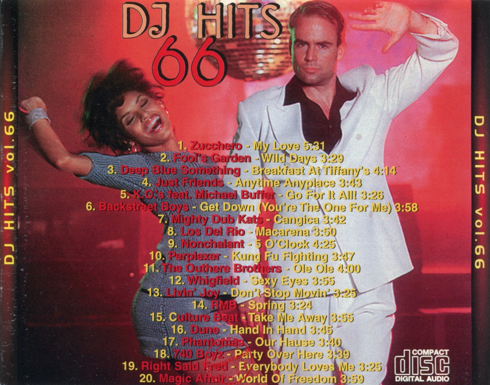 Audio CD: VA DJ Hits (1996) Vol. 66 Audio CD: VA DJ Hits (1996) Vol. 66