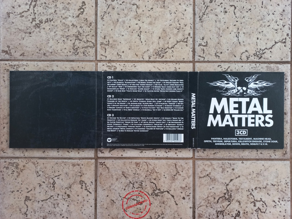 Audio CD: VA Metal Matters (2019) Compilation