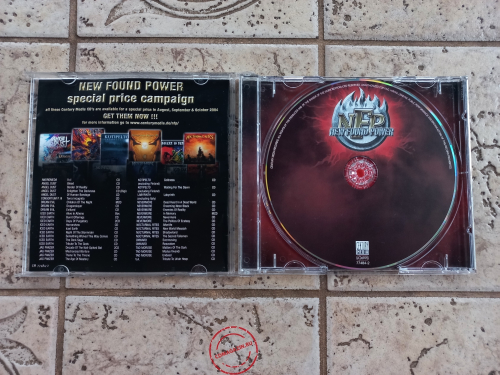 Audio CD: VA New Found Power (2004) Compilation