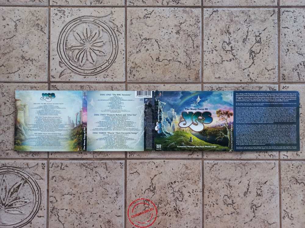 Audio CD: VA The Many Faces Of Yes (2014) A Journey Through The Inner World Of Yes