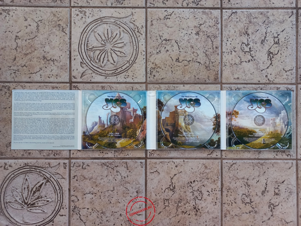 Audio CD: VA The Many Faces Of Yes (2014) A Journey Through The Inner World Of Yes