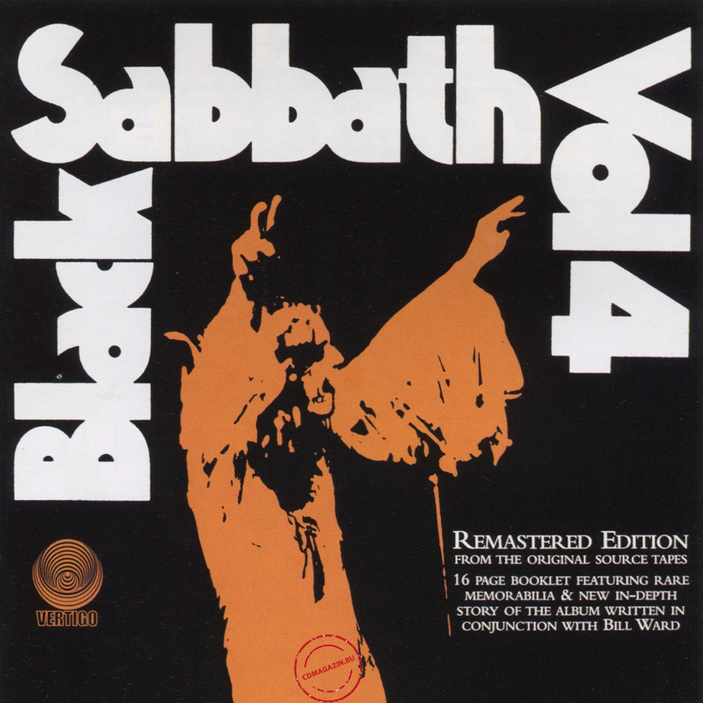 Audio CD: Black Sabbath (1972) Vol. 4