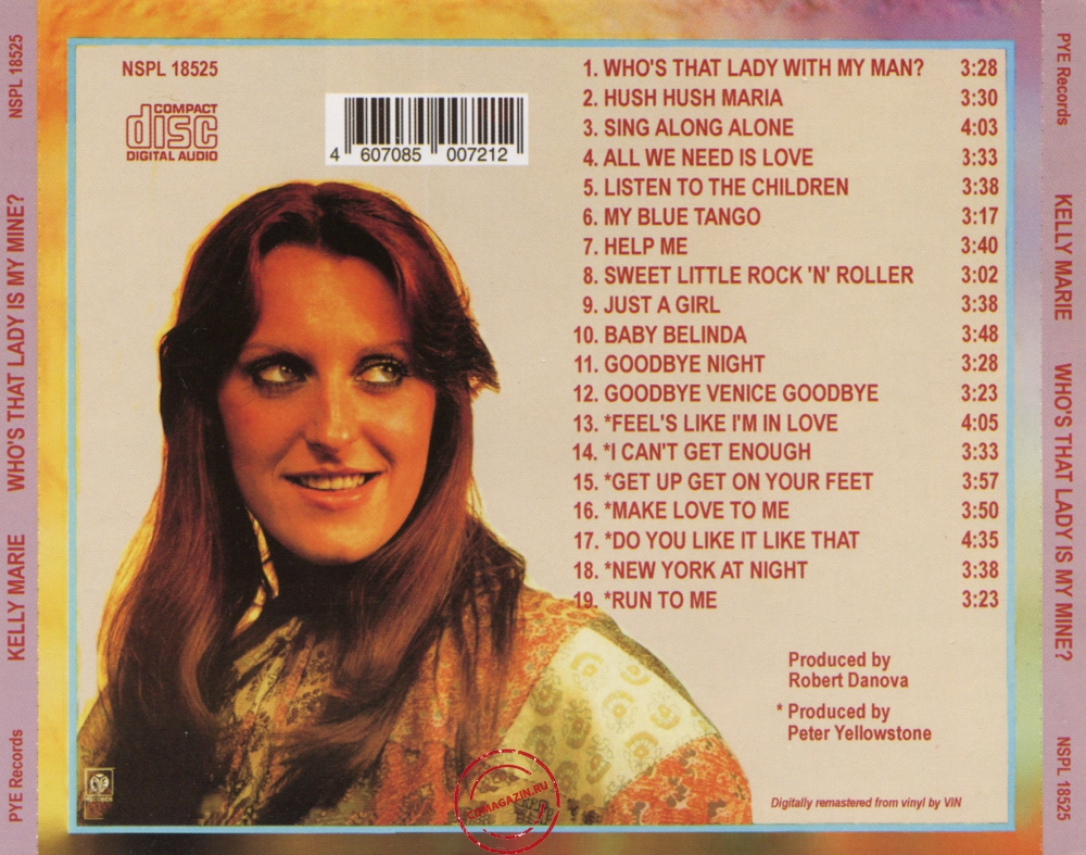 Audio CD: Kelly Marie (1976) Who's That Lady With My Man?