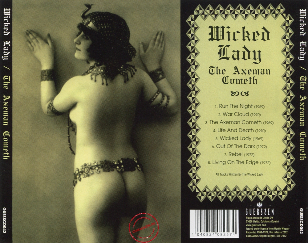 Audio CD: Wicked Lady (1972) The Axeman Cometh