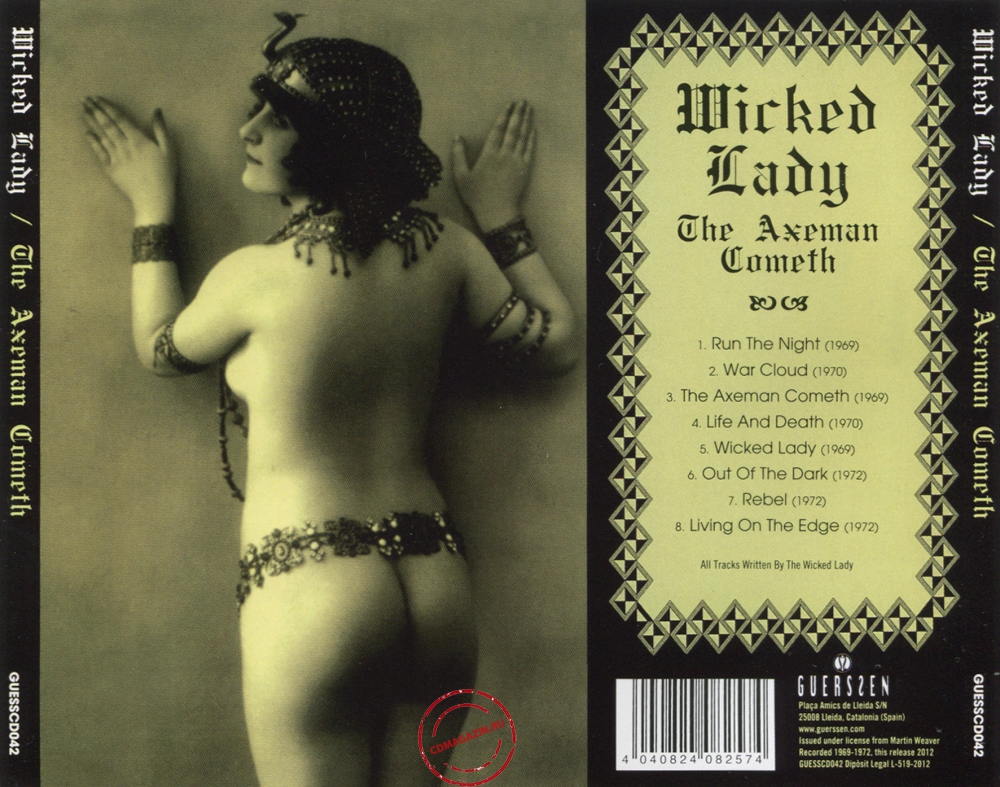 Audio CD: Wicked Lady (1972) The Axeman Cometh Audio CD: Wicked Lady (1972) The Axeman Cometh