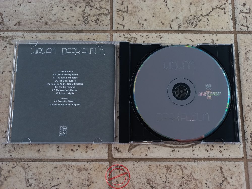 Audio CD: Wigwam (3) (1977) Dark Album
