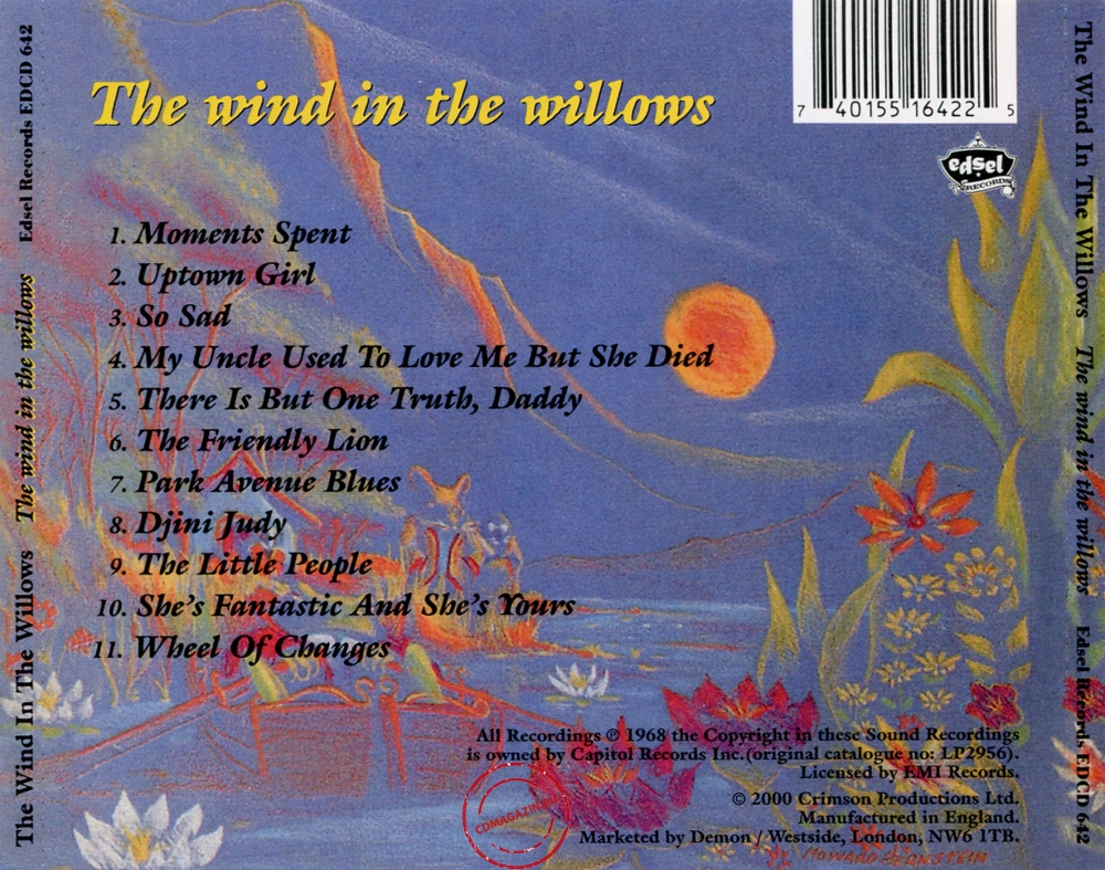 Audio CD: Wind In The Willows (1968) The Wind In The Willows