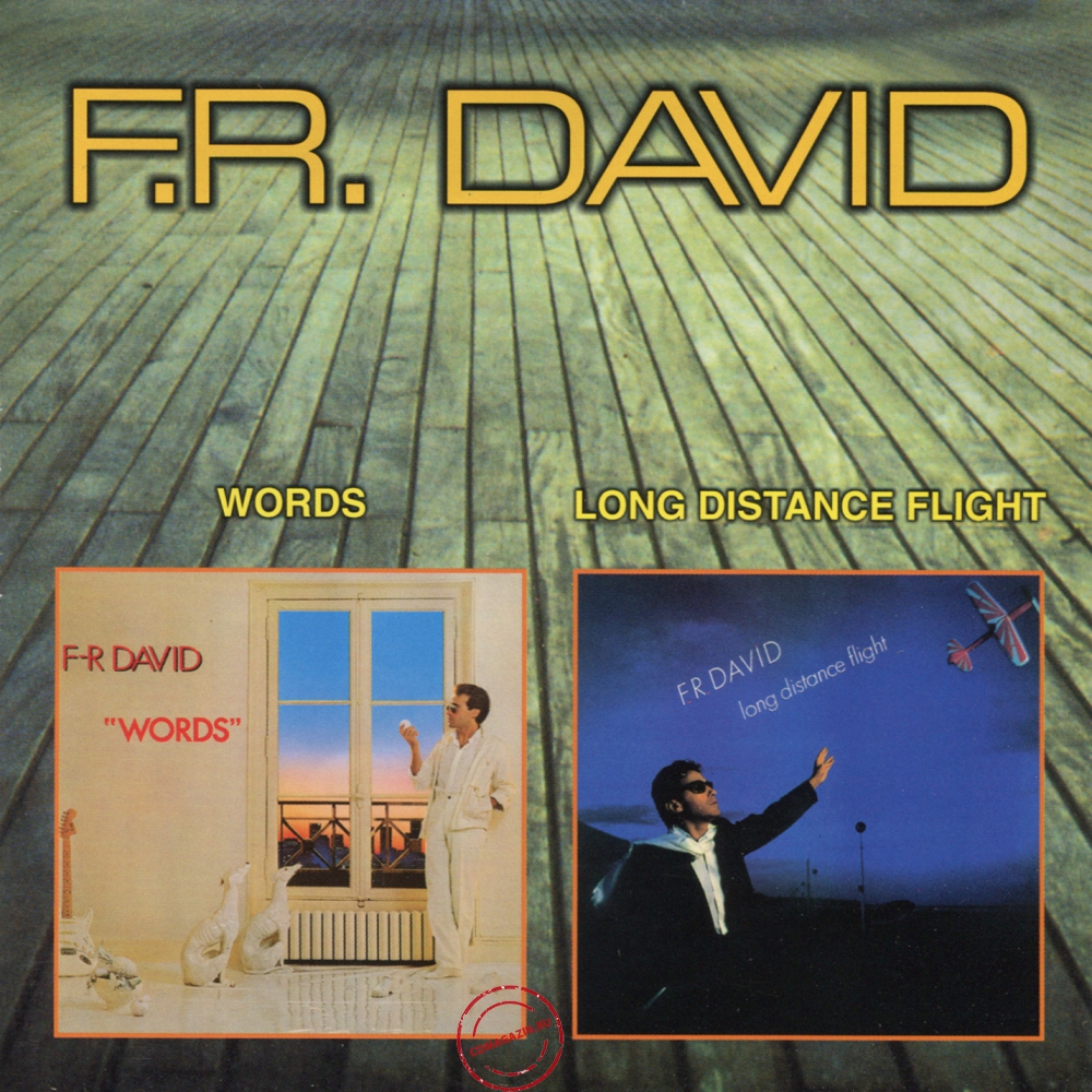 Audio CD: F.R. David (1982) Words + Long Distance Flight Audio CD: F.R. David (1982) Words + Long Distance Flight