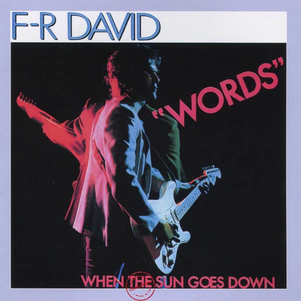 Audio CD: F.R. David (2020) Words Versions Audio CD: F.R. David (2020) Words Versions