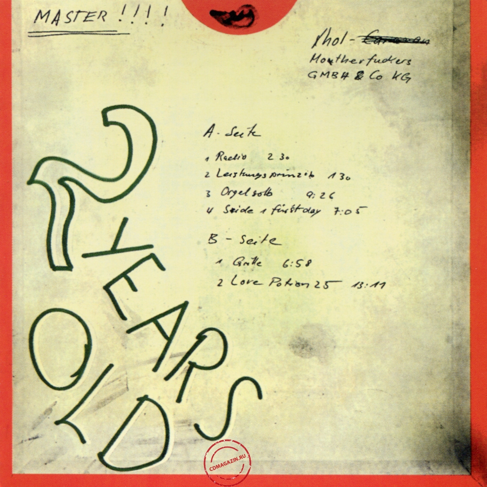 Audio CD: Xhol (1972) Motherfuckers GmbH & Co KG Audio CD: Xhol (1972) Motherfuckers GmbH & Co KG