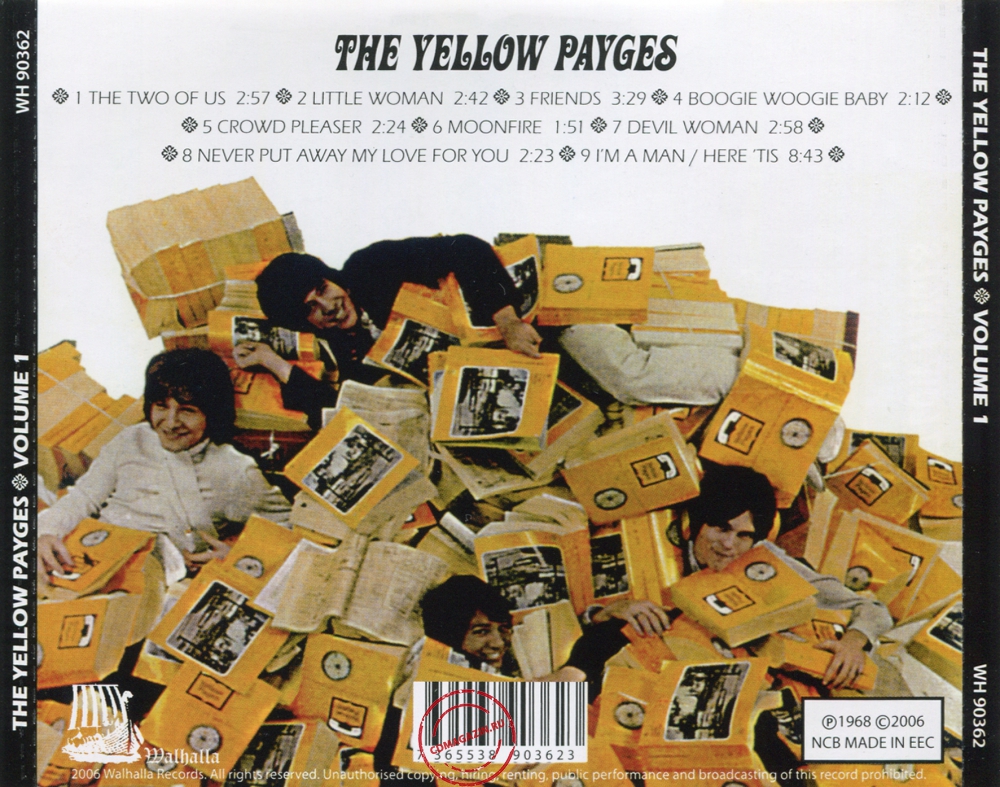 Audio CD: Yellow Payges (1969) Volume 1 Audio CD: Yellow Payges (1969) Volume 1