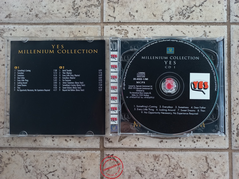Audio CD: Yes (1997) Millenium Collection
