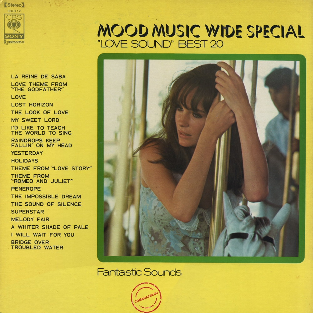 Оцифровка винила: Fantastic Sounds Orchestra - Mood Music Wide Special (''Love Sound'' Best 20) Оцифровка винила: Fantastic Sounds Orchestra - Mood Music Wide Special (''Love Sound'' Best 20)