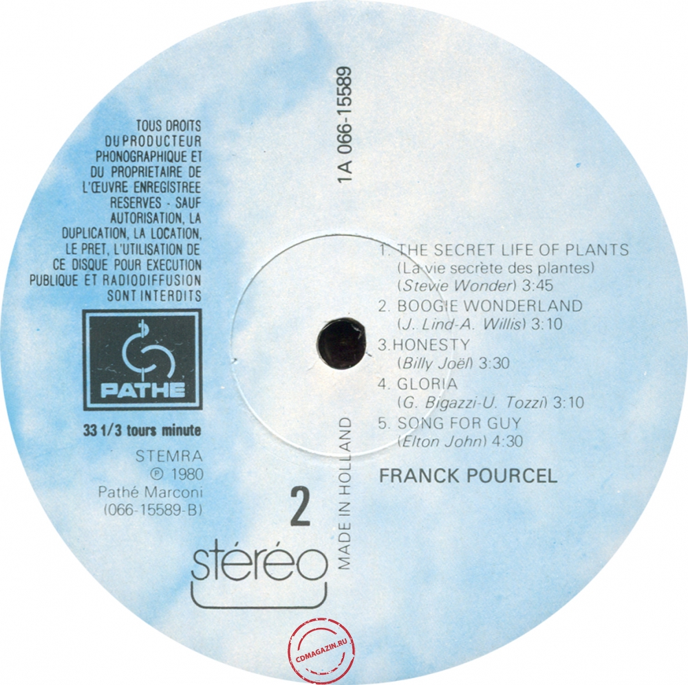 Оцифровка винила: Franck Pourcel (1980) Love And Music Оцифровка винила: Franck Pourcel (1980) Love And Music