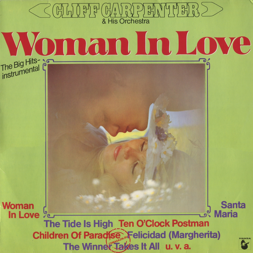 Оцифровка винила: Cliff Carpenter (1981) Woman In Love Оцифровка винила: Cliff Carpenter (1981) Woman In Love
