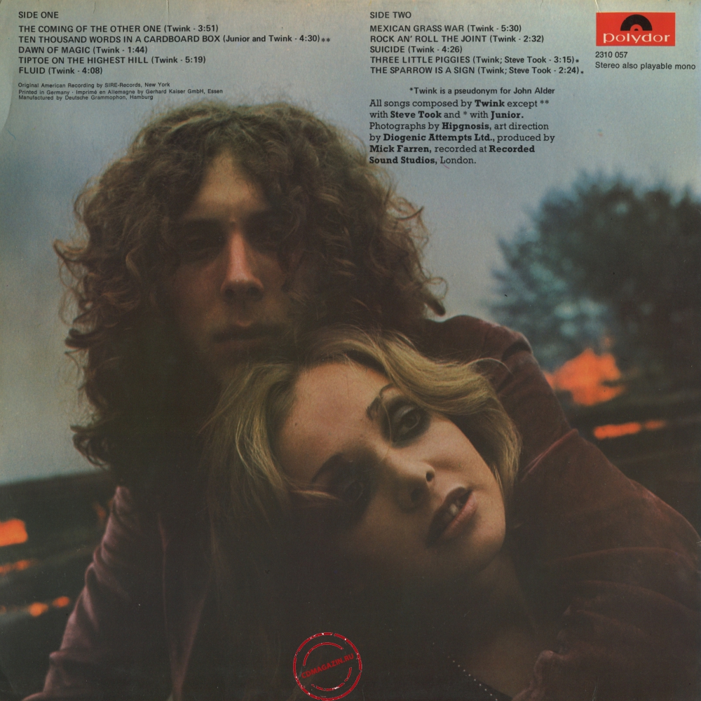 Оцифровка винила: Twink (4) (1970) Think Pink Оцифровка винила: Twink (4) (1970) Think Pink