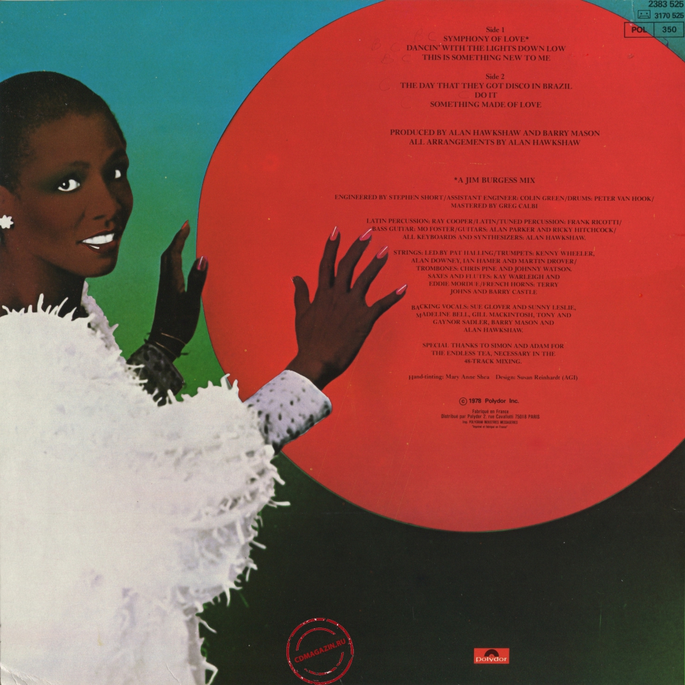 Оцифровка винила: Miquel Brown (1978) Symphony Of Love Оцифровка винила: Miquel Brown (1978) Symphony Of Love