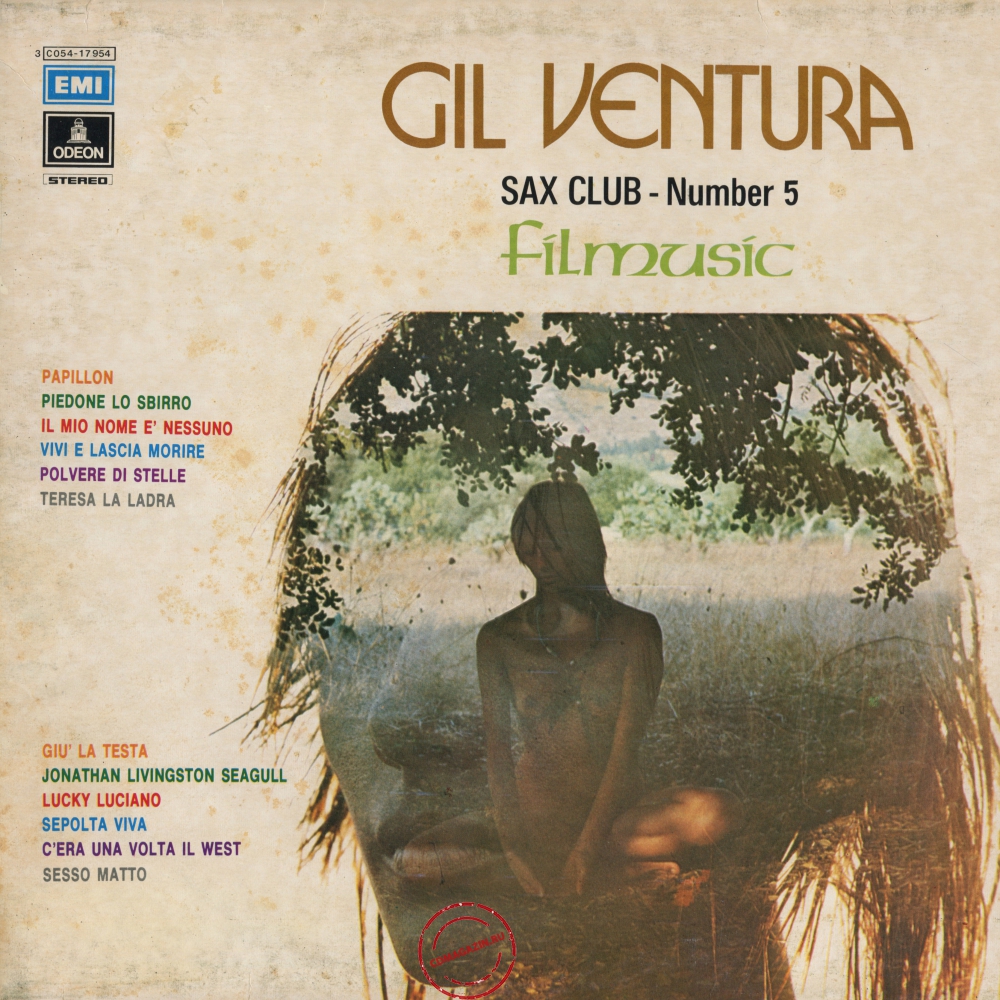 Оцифровка винила: Gil Ventura (1974) Sax Club Number 5 (Filmusic) Оцифровка винила: Gil Ventura (1974) Sax Club Number 5 (Filmusic)