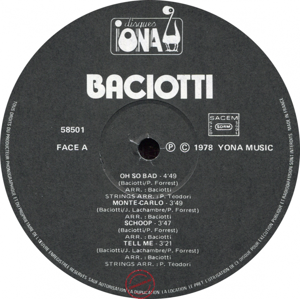 Оцифровка винила: Baciotti (1978) Moody Blue Rendez-Vous Оцифровка винила: Baciotti (1978) Moody Blue Rendez-Vous
