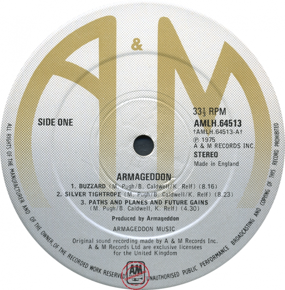 Оцифровка винила: Armageddon (6) (1975) Armageddon Оцифровка винила: Armageddon (6) (1975) Armageddon