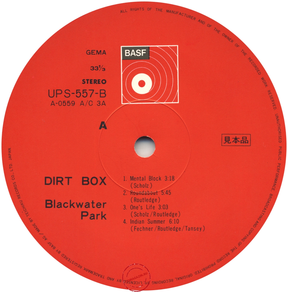 Оцифровка винила: Blackwater Park (1971) Dirt Box Оцифровка винила: Blackwater Park (1971) Dirt Box