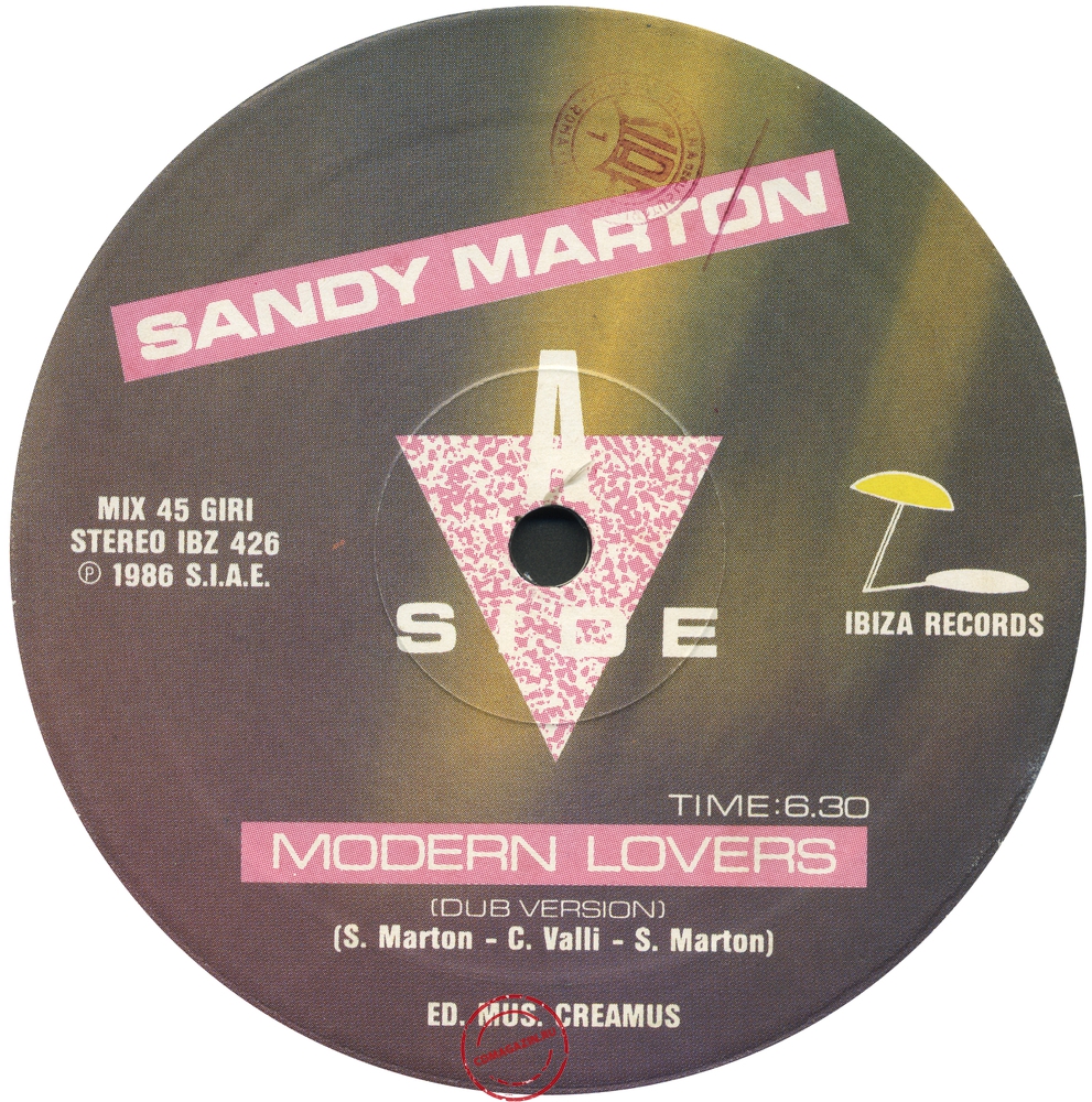 Оцифровка винила: Sandy Marton (1986) Modern Lovers (Mix Version) Оцифровка винила: Sandy Marton (1986) Modern Lovers (Mix Version)