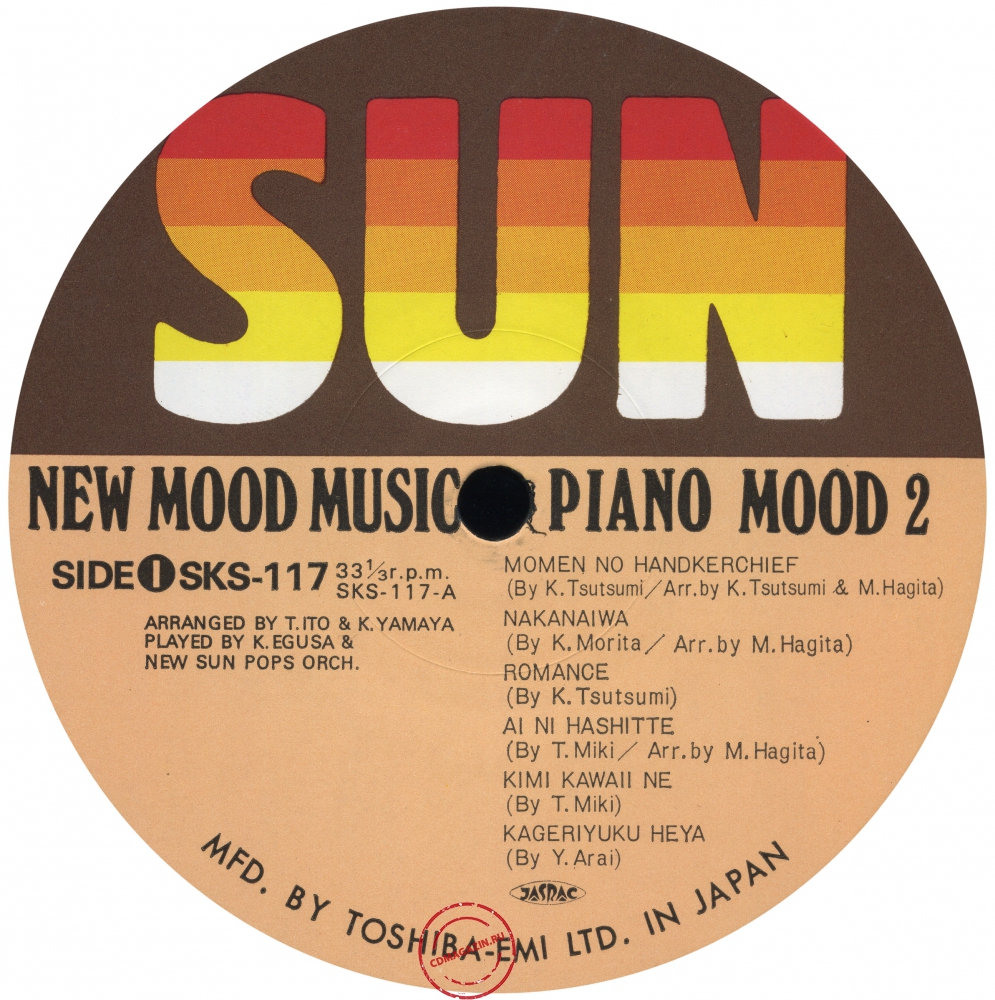 Оцифровка винила: New Sun Pops Orchestra (1976) Piano Mood 2 Оцифровка винила: New Sun Pops Orchestra (1976) Piano Mood 2