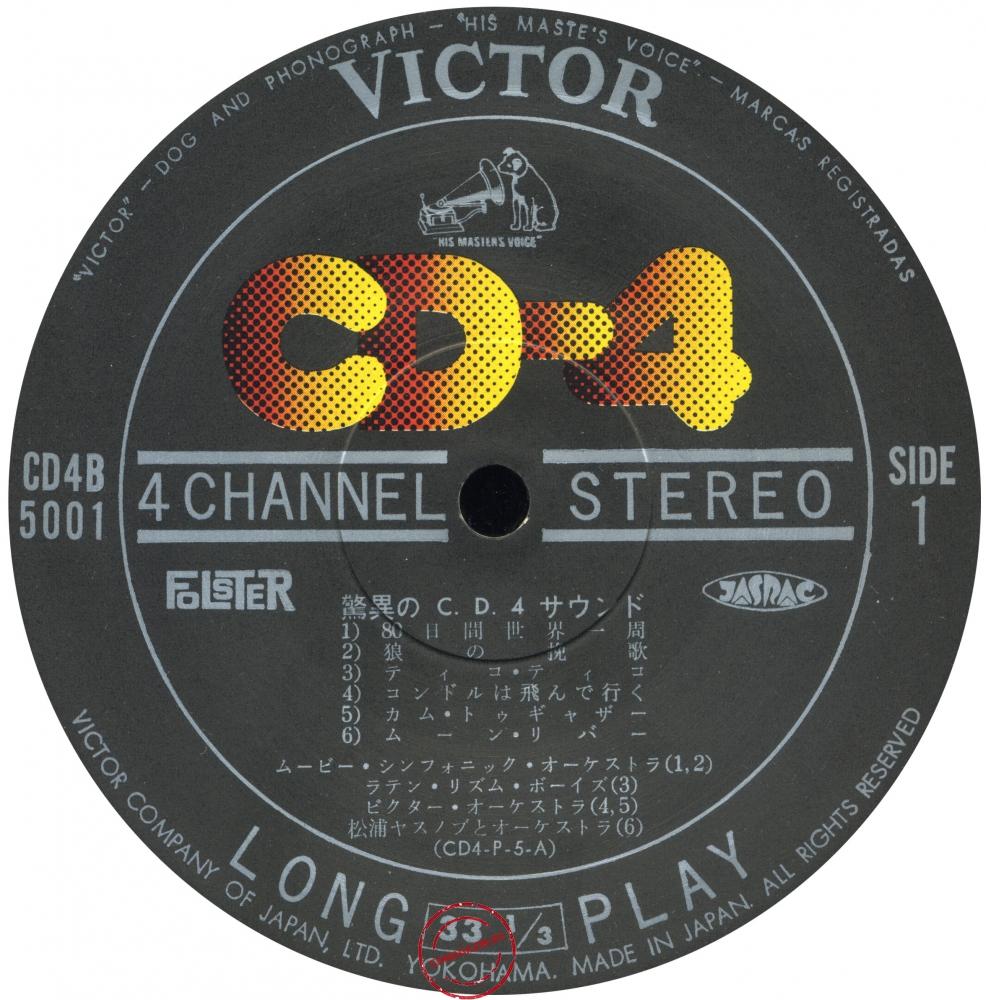 Оцифровка винила: VA Kyoino CD-4 Sound (1971) Kyoino CD-4 Sound Оцифровка винила: VA Kyoino CD-4 Sound (1971) Kyoino CD-4 Sound