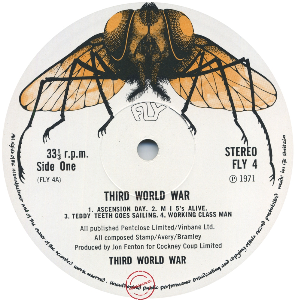 Оцифровка винила: Third World War (1971) Third World War Оцифровка винила: Third World War (1971) Third World War