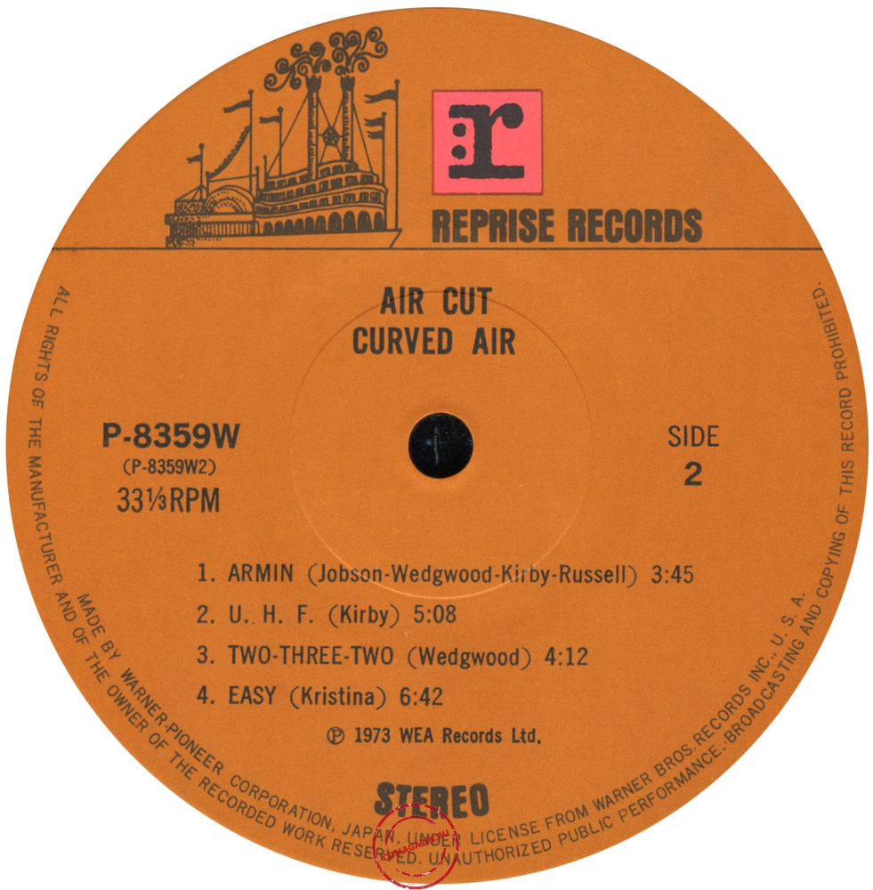Оцифровка винила: Curved Air (1973) Air Cut Оцифровка винила: Curved Air (1973) Air Cut