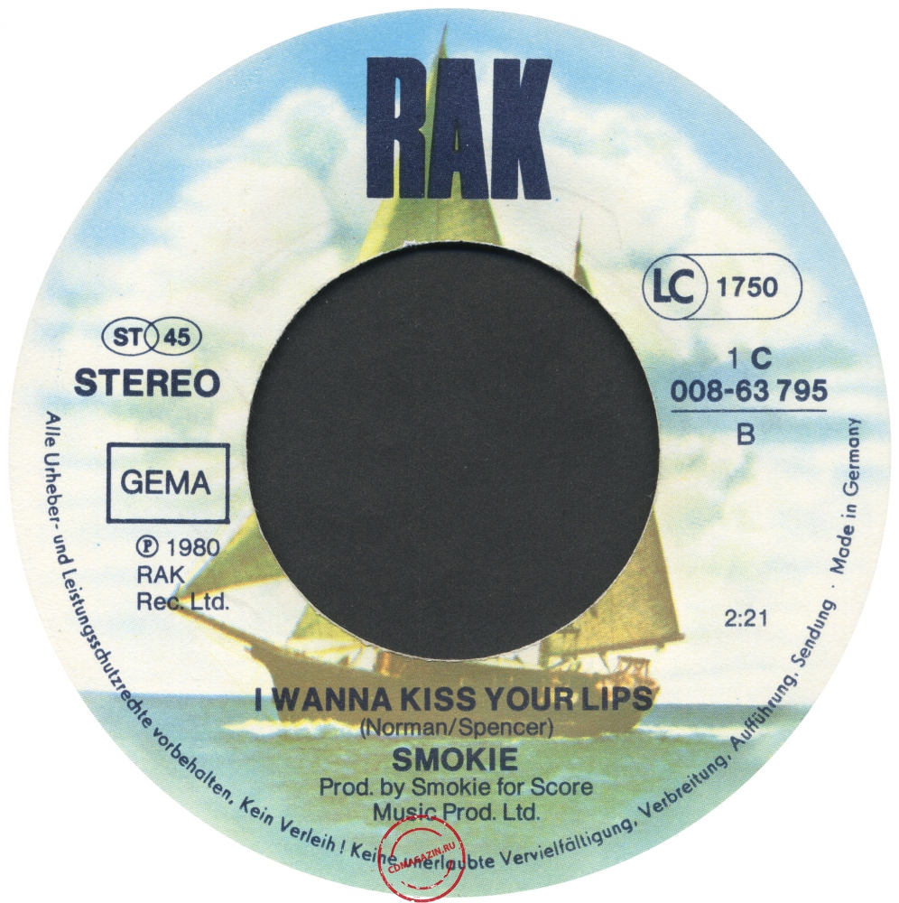 Оцифровка винила: Smokie (1980) Take Good Care Of My Baby Оцифровка винила: Smokie (1980) Take Good Care Of My Baby