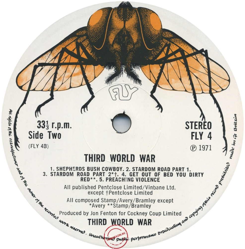 Оцифровка винила: Third World War (1971) Third World War Оцифровка винила: Third World War (1971) Third World War