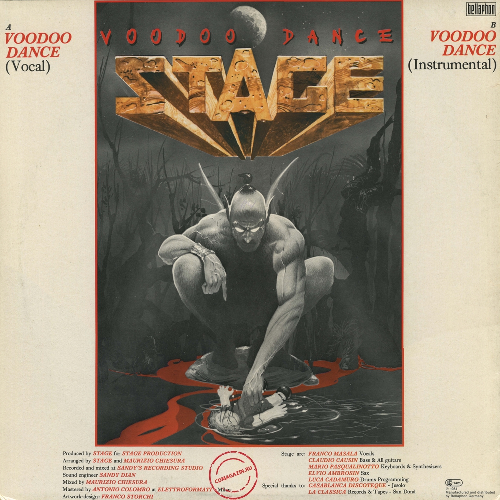 Оцифровка винила: Stage (2) (1984) Voodoo Dance