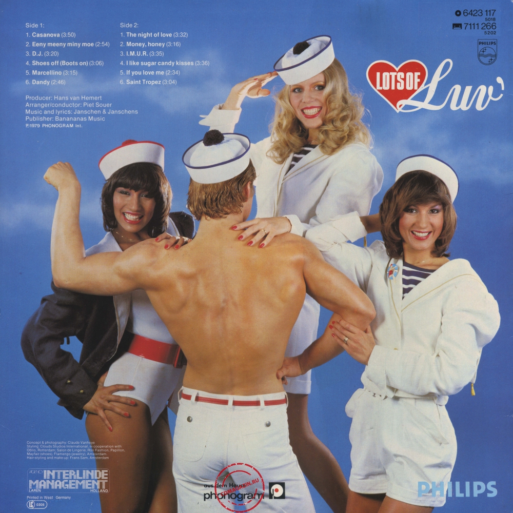Оцифровка винила: Luv' (1979) Lots Of Luv' Оцифровка винила: Luv' (1979) Lots Of Luv'