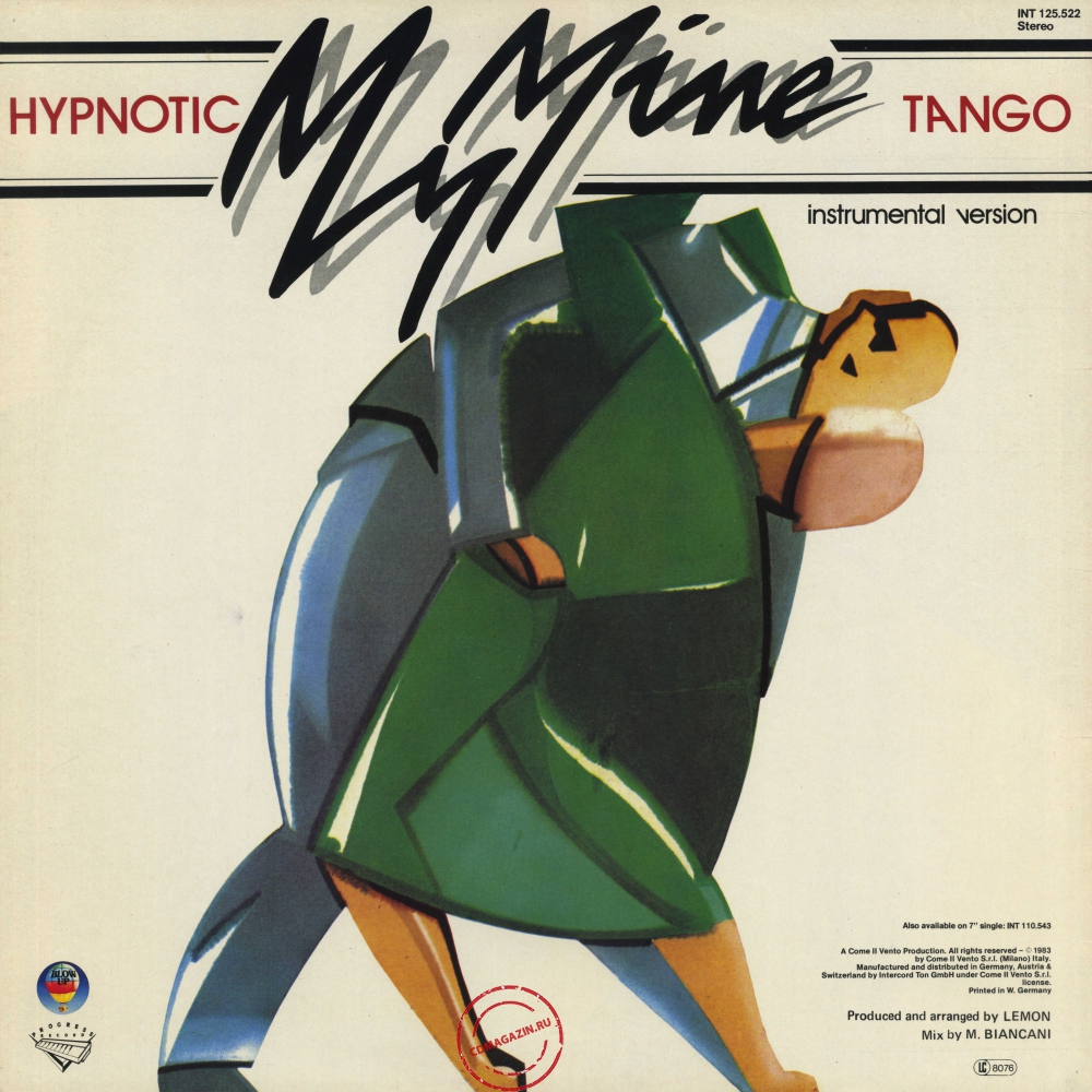 Оцифровка винила: My Mine (1983) Hypnotic Tango