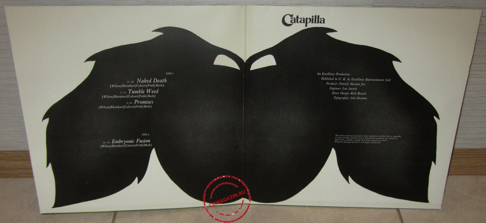 Оцифровка винила: Catapilla (1971) Catapilla