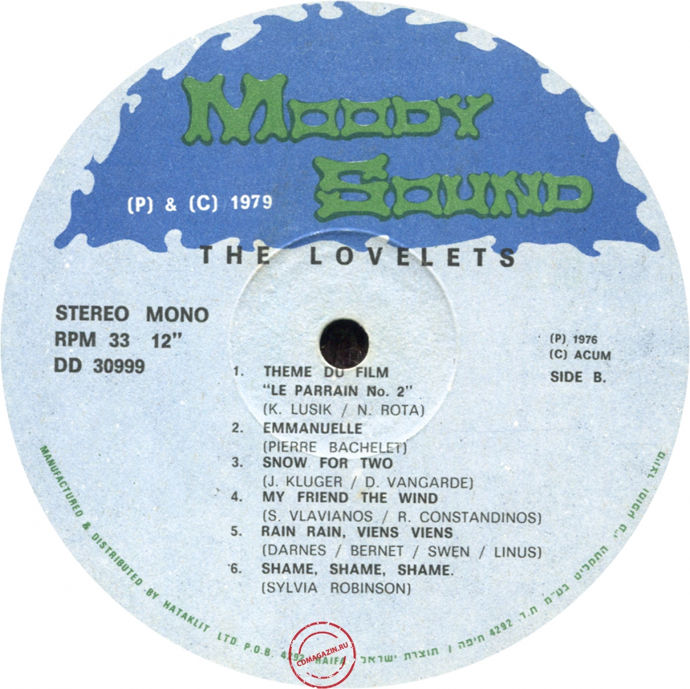Оцифровка винила: Lovelets (1976) Sexy Sax Оцифровка винила: Lovelets (1976) Sexy Sax