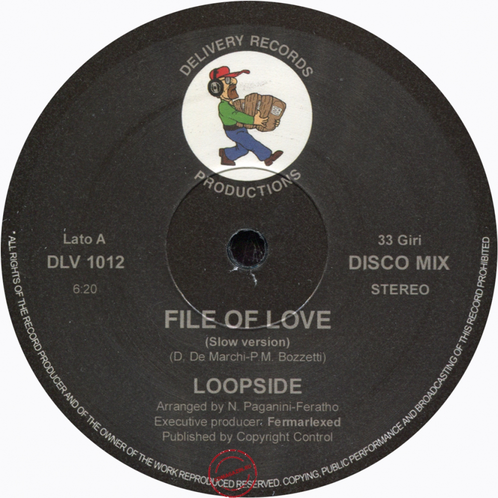 Оцифровка винила: Loopside (2011) File Of Love Оцифровка винила: Loopside (2011) File Of Love