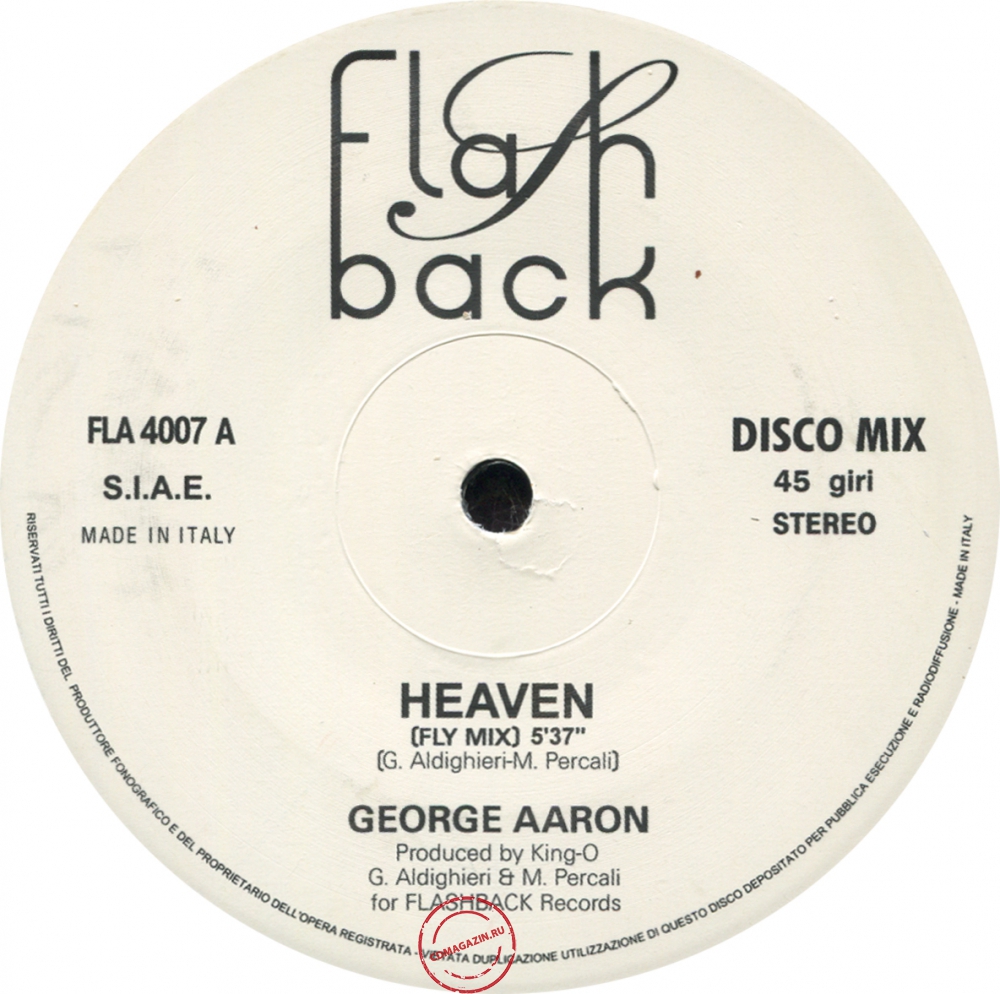 Оцифровка винила: George Aaron (2007) Heaven Оцифровка винила: George Aaron (2007) Heaven