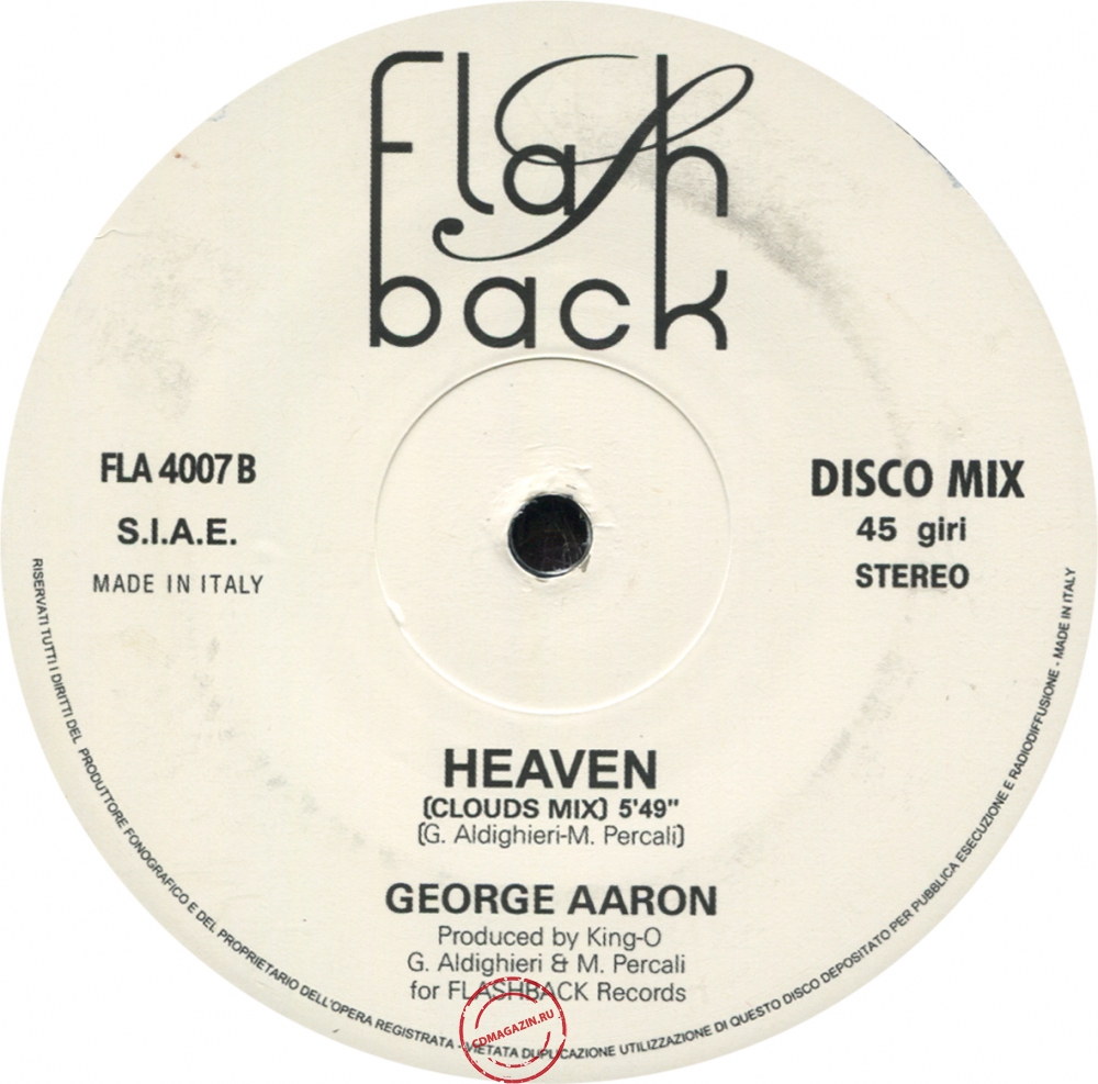 Оцифровка винила: George Aaron (2007) Heaven Оцифровка винила: George Aaron (2007) Heaven