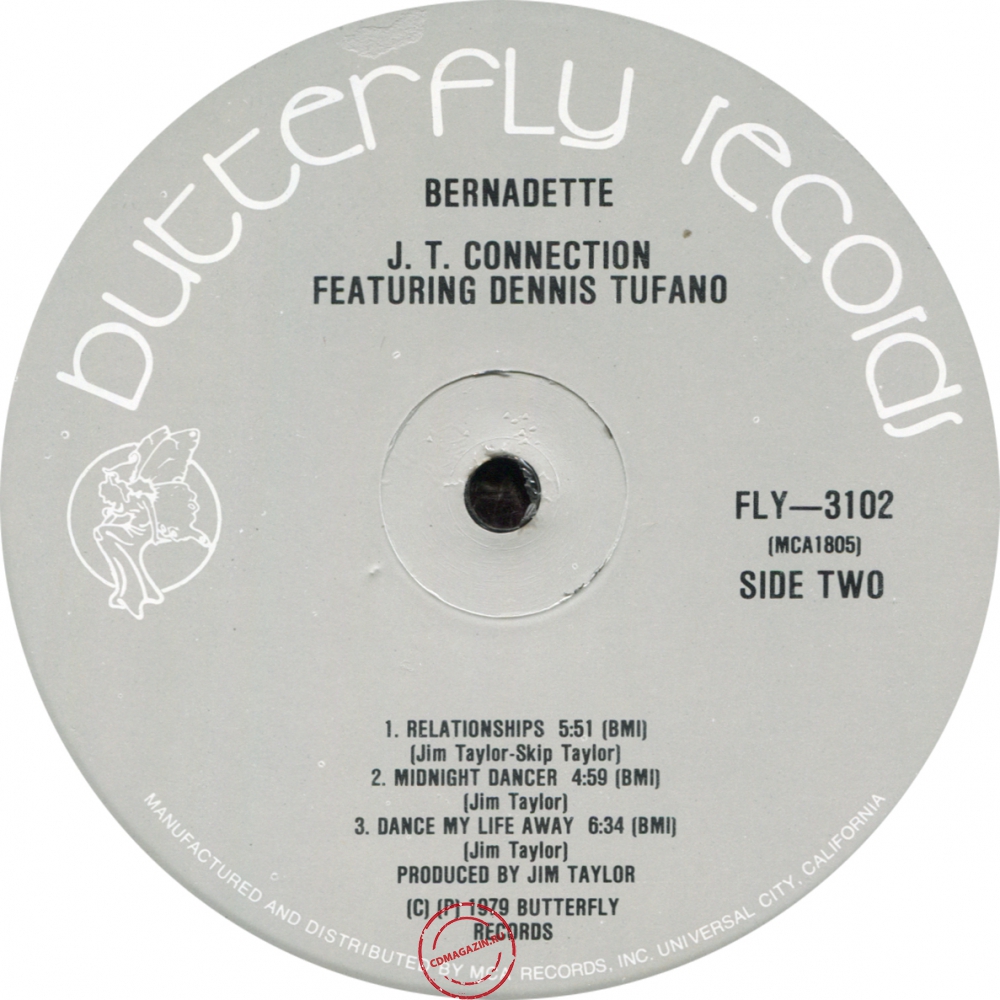 Оцифровка винила: J.T. Connection (1979) Bernadette! Оцифровка винила: J.T. Connection (1979) Bernadette!